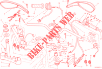 STUUR voor Ducati Monster 659 ABS Learner Legal (LAMs) 2014