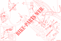 REM ACHTER SYSTEEM voor Ducati Monster 795 ABS 2014