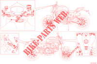 WARNING LABEL voor Ducati Monster 2022