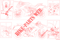WARNING LABEL voor Ducati Supersport 950 2022