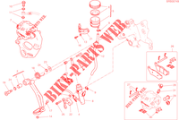REM ACHTER SYSTEEM voor Ducati Multistrada V4 S 2023