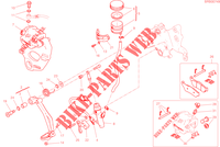 REM ACHTER SYSTEEM voor Ducati Multistrada V4 S Full 2023
