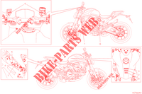 WARNING LABEL voor Ducati Monster SP 2023