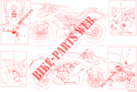 WARNING LABEL voor Ducati SUPERSPORT 950 2023