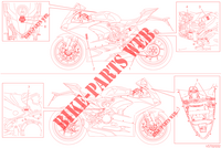 WARNING LABEL voor Ducati PANIGALE V2 TROY BAYLISS 2023