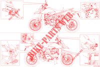 WARNING LABEL voor Ducati HYPERMOTARD 950 2023