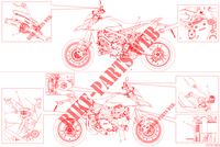 WARNING LABEL voor Ducati HYPERMOTARD 950 SP 2023