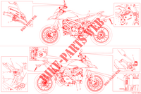 WARNING LABEL voor Ducati HYPERMOTARD 950 RVE 2023