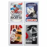 Museo Ducati 4er Set Postkarten-Ducati